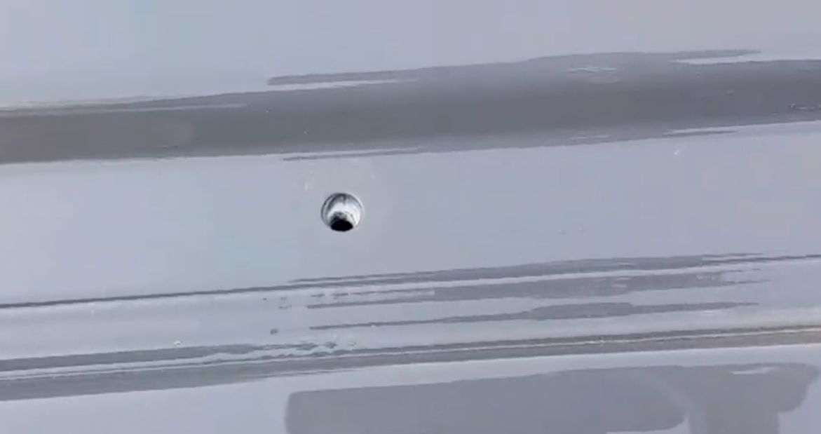 Flachdach ohne C-Schiene in Detailaufnahme